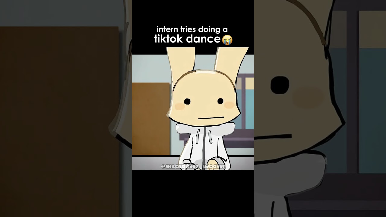 Intern does a tiktok dance in animal hospital 😭#selflove #animalhospital #update