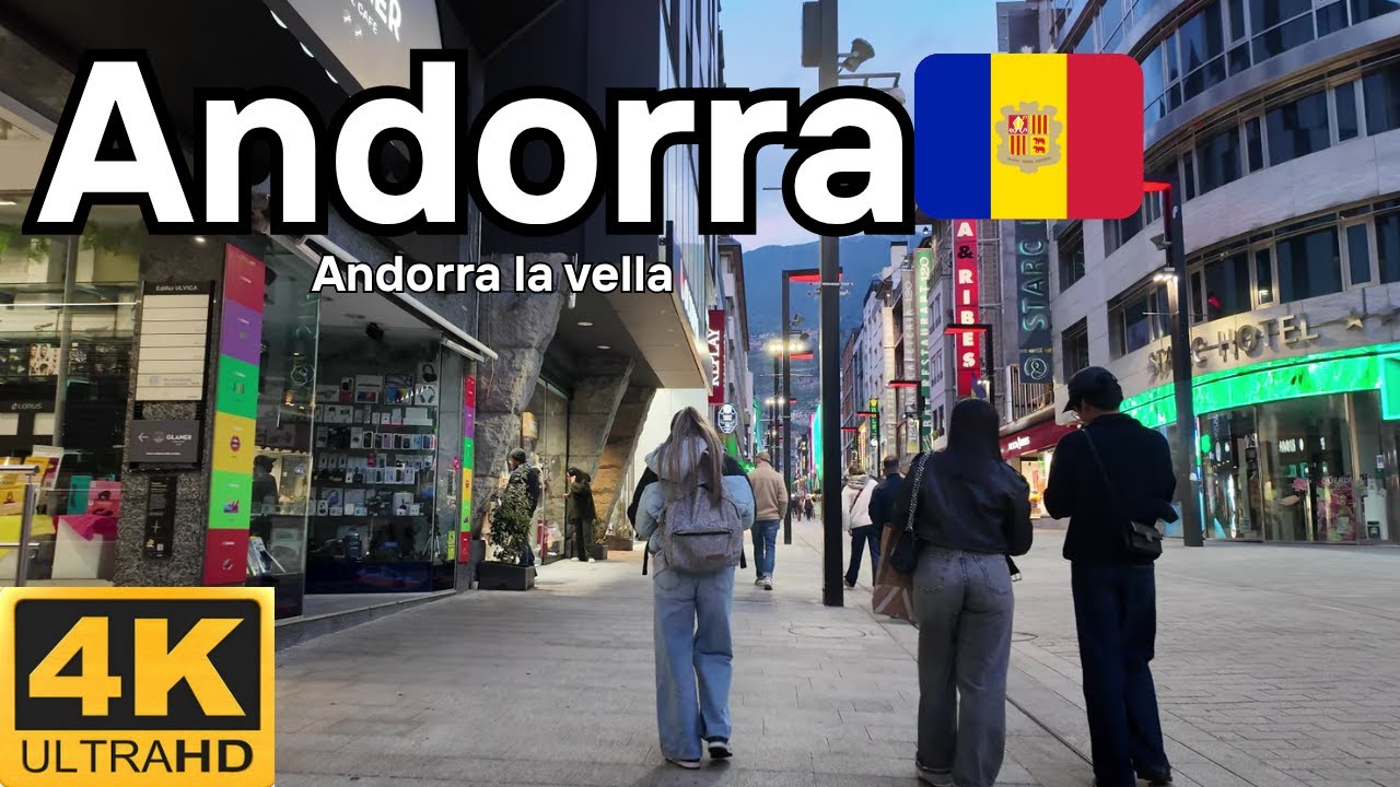 Andorra Like You’ve Never Seen Before 🇦🇩 | Street Walk 4K