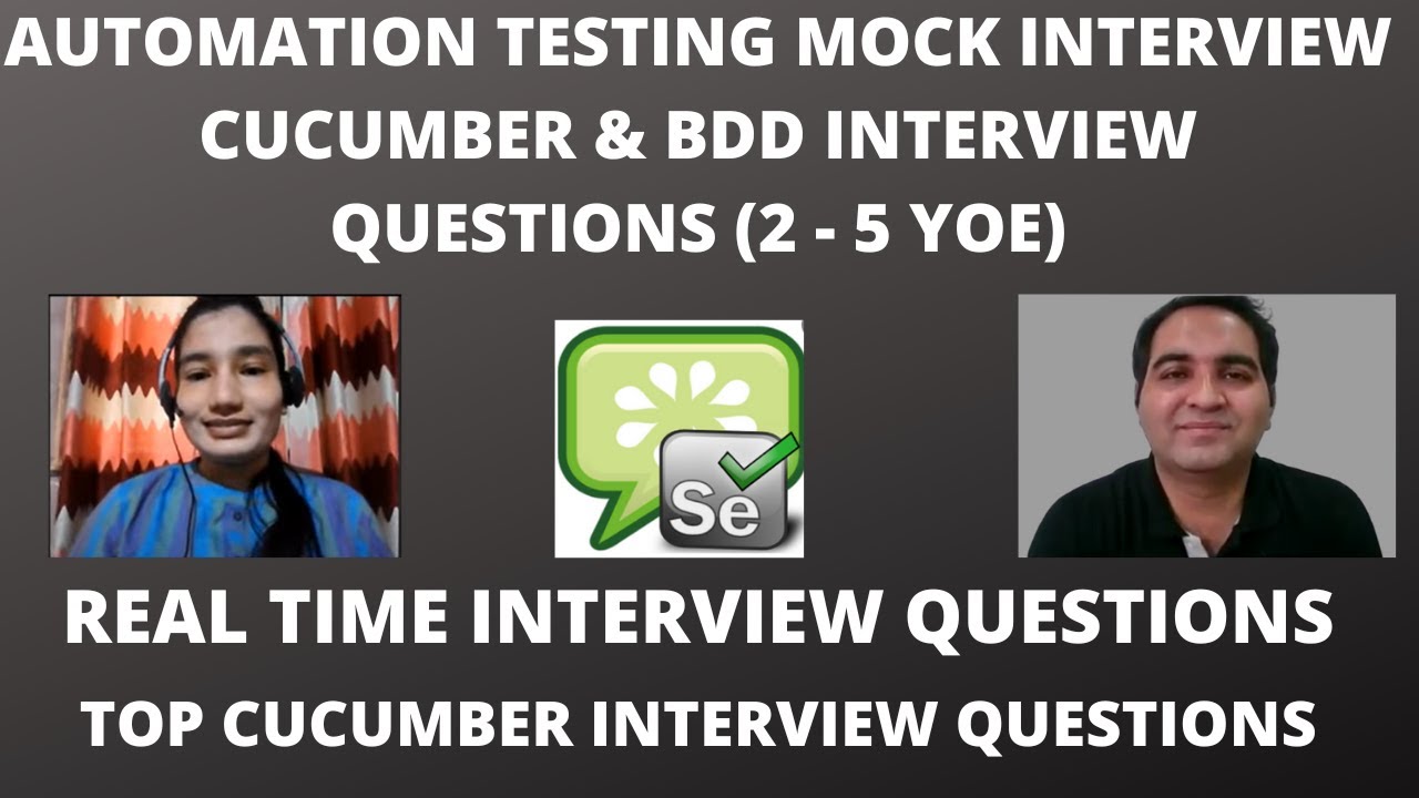 Automation Testing Interview Questions| BDD, Cucumber | 2.5 Years Of Experience