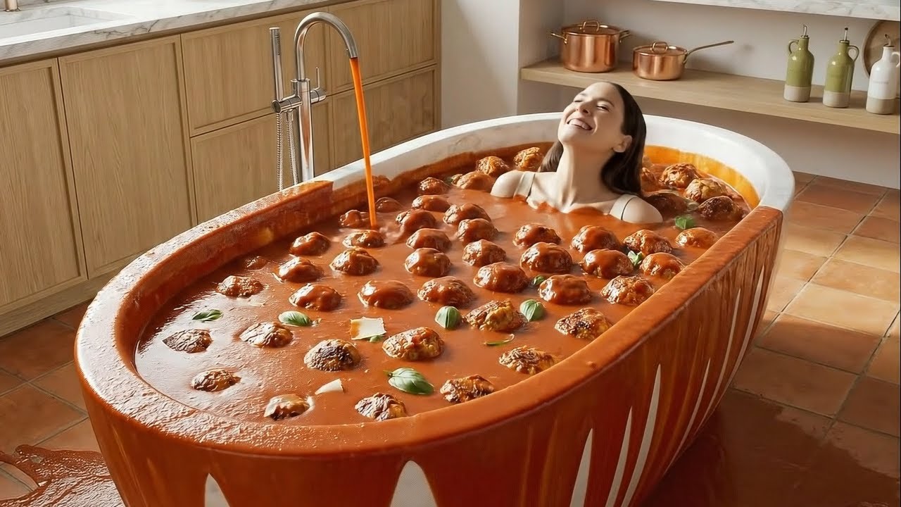 Which of these crazy bathtubs do you like? 😱🛁💖 | Ultimate Oddly Satisfying AI ASMR