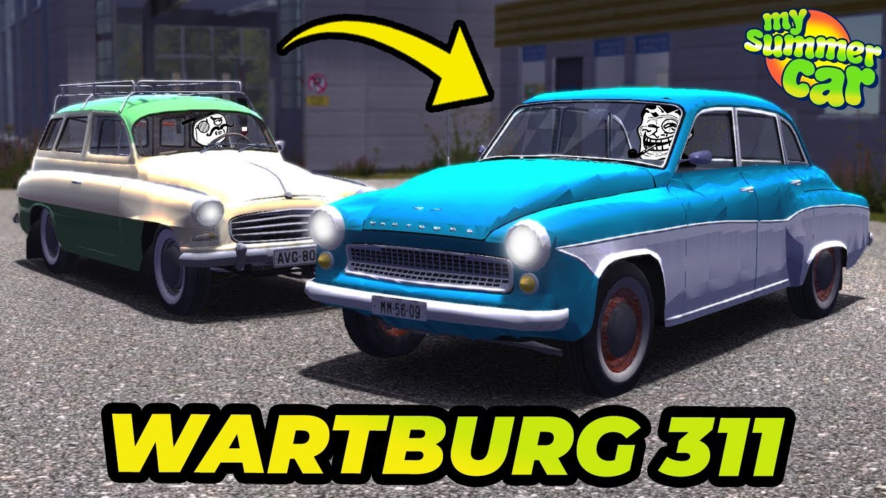 $100 WARTBURG 311 from JUNKYARD! | My Summer Car #110