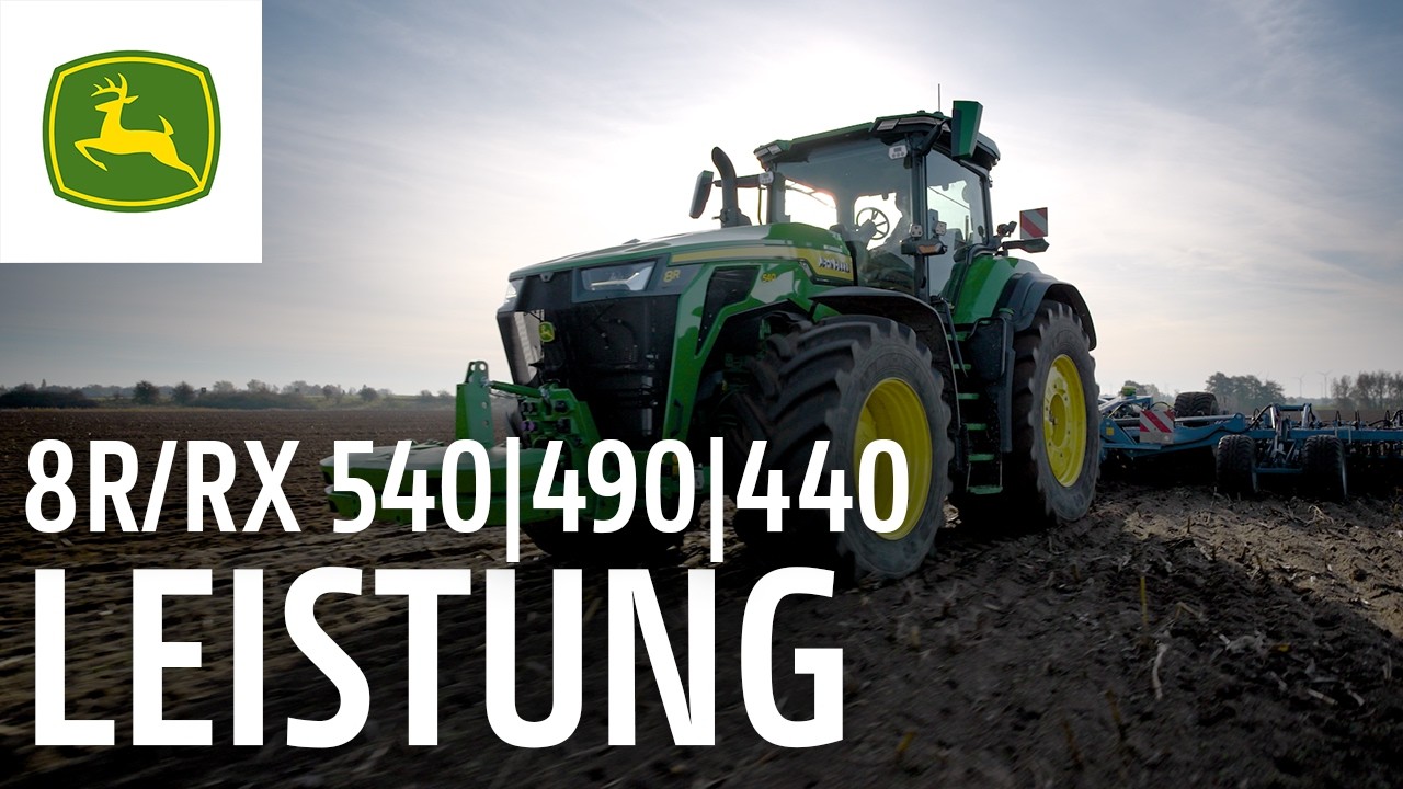 John Deere 8R/8RX: NOTHING PULLS HARDER