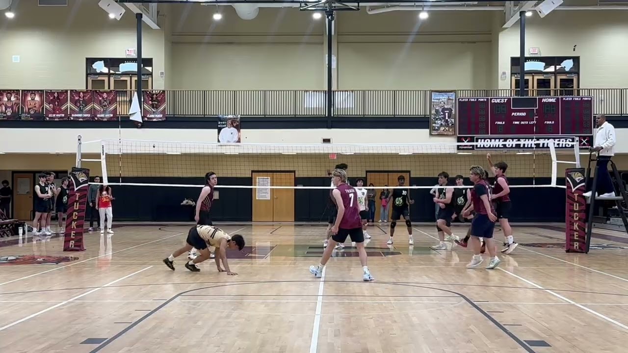 Tucker v Southside Slam @ Tucker Boys Volleyball 03/17/26 Set 2