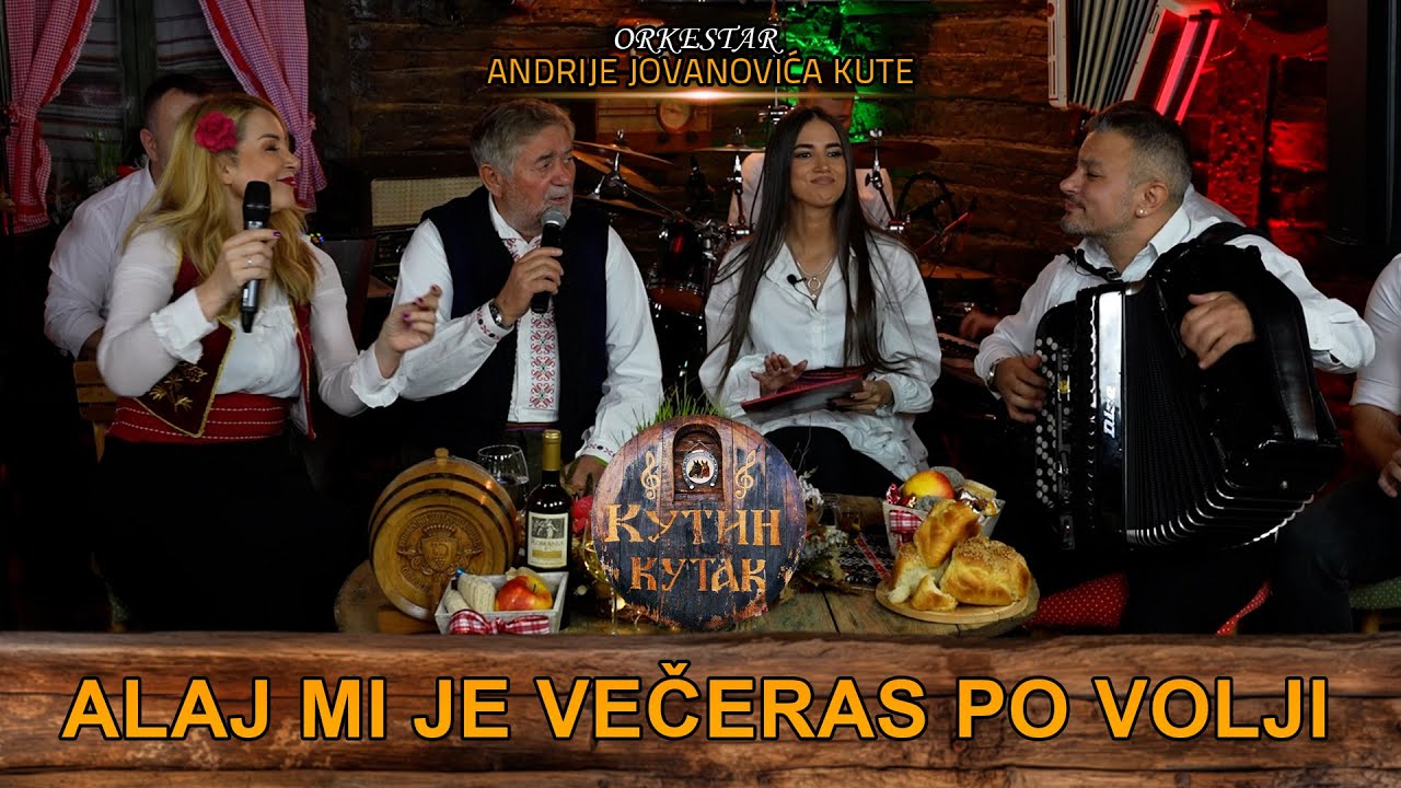 Jelena Brocic - Alaj mi je veceras po volji | uzivo | (Ork. Andrije Jovanovica Kute) KUTIN KUTAK
