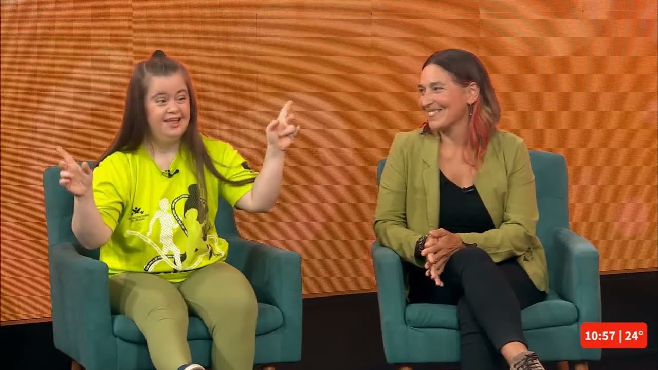 Recibimos en #ElRecreo a Natalia Lambach y Martha Rodríguez para hablar de la 5K Down