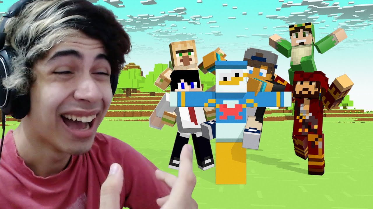 Minecraft mas se eu RIR eu PERCO... MODO EXTREMO