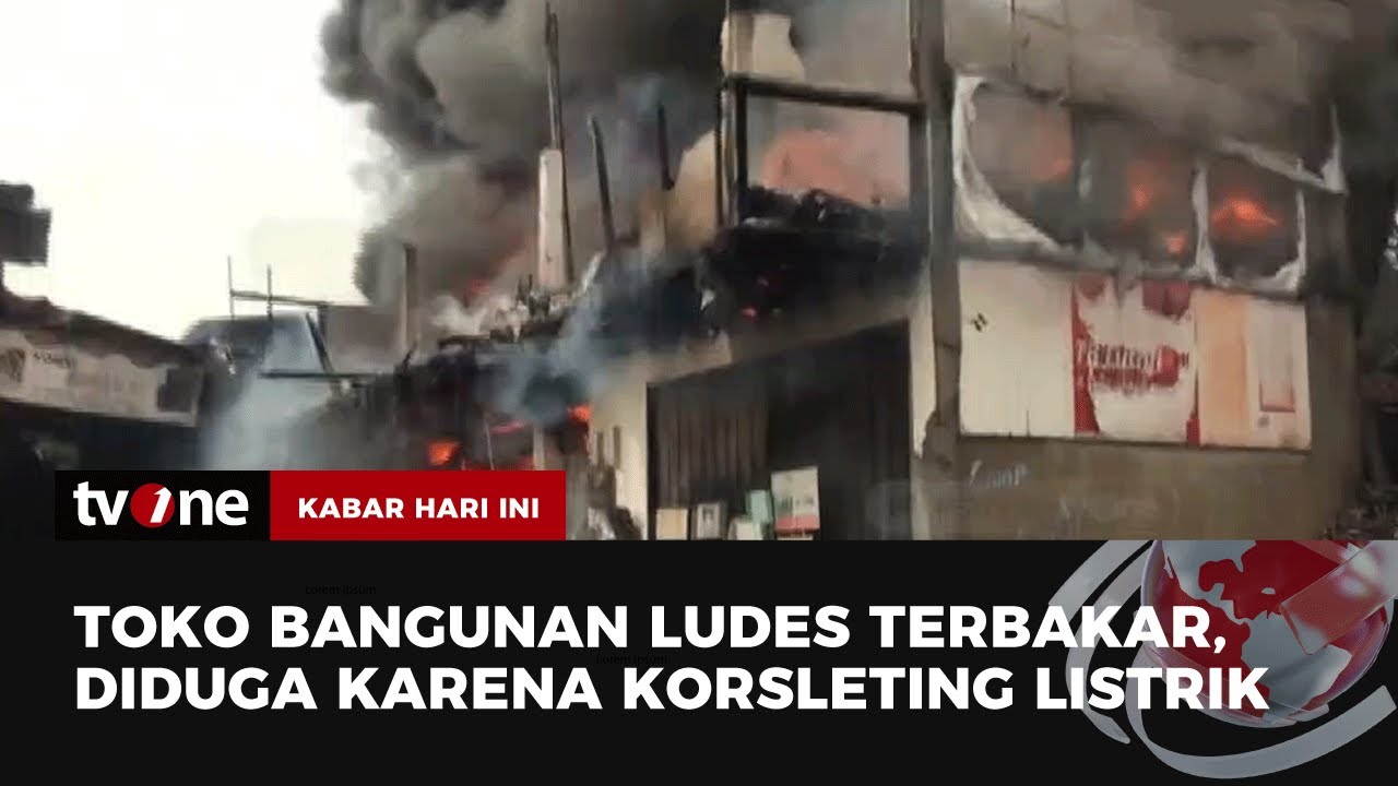 Toko Bangunan di Kramat Jati Terbakar  | Kabar Hari Ini tvOne