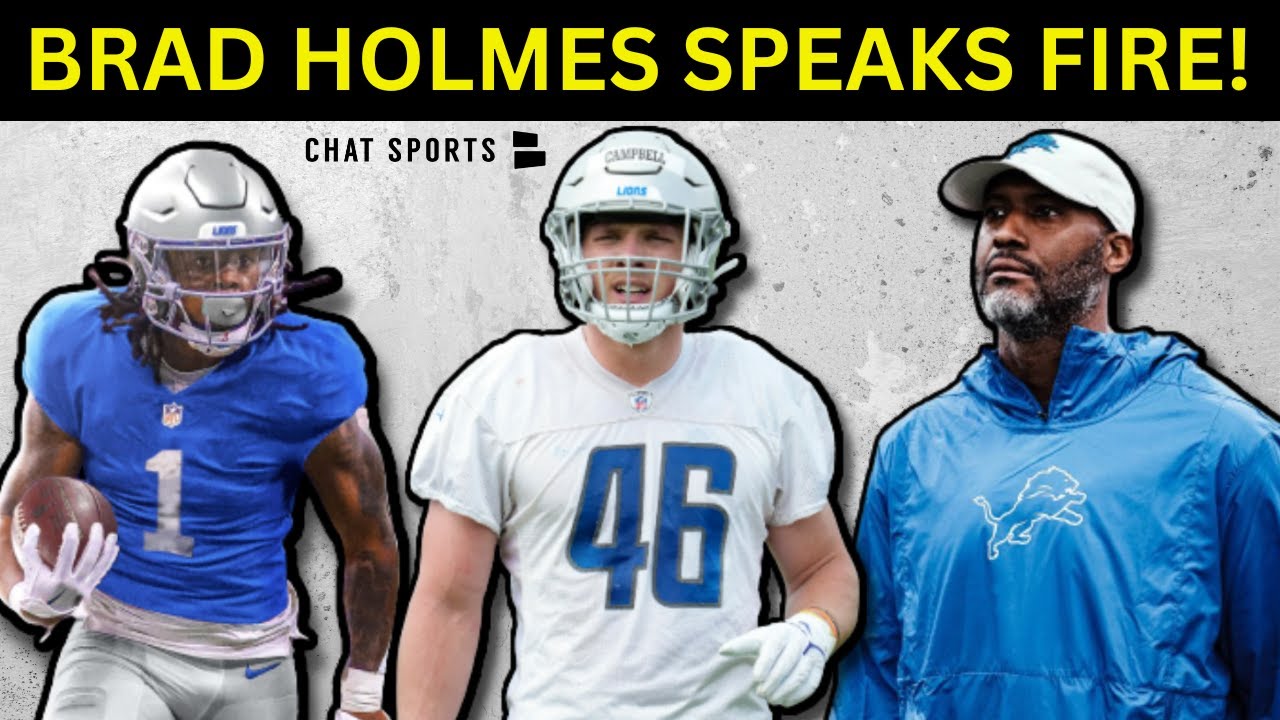 Today’s Lions News: Brad Holmes Interview Breakdown On Jahmyr Gibbs, Jack Campbell, & NFL Draft