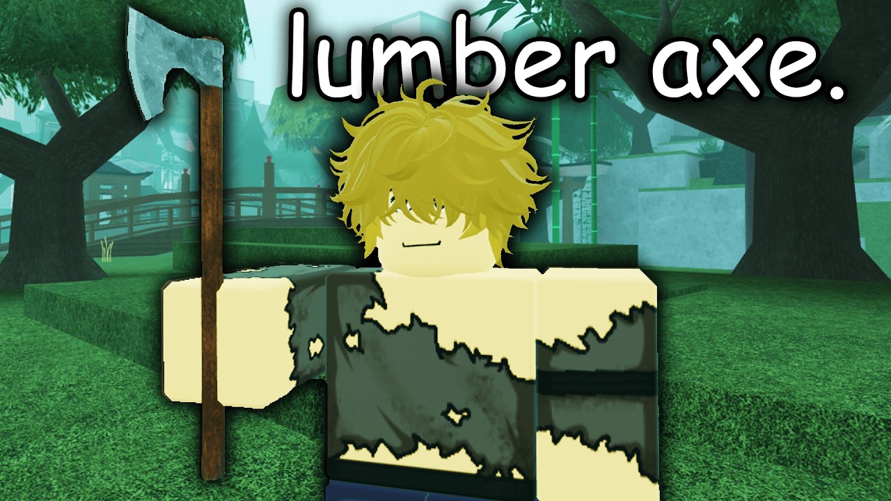 Beating Deepwoken With a Lumber Axe...