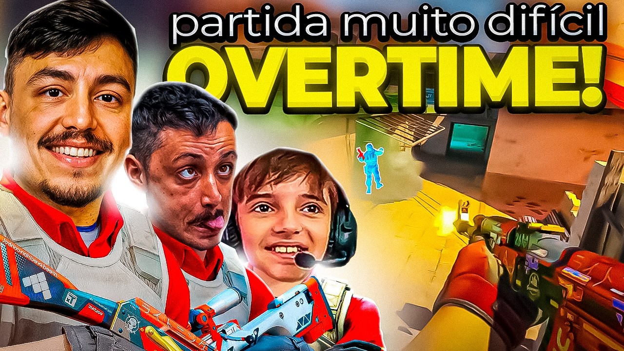 Essa partida estava MUITO DIFÍCIL...Mas o DILERA e SERG1N me ajudaram levar PRO OVERTIME🔥