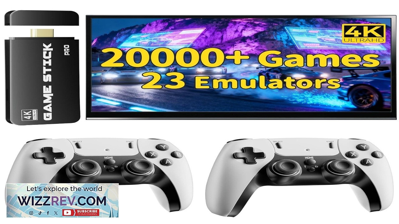 FCHOZY 2026 Модернизированная ретро-игровая консоль Nostalgia Game Stick Pro Classic Video