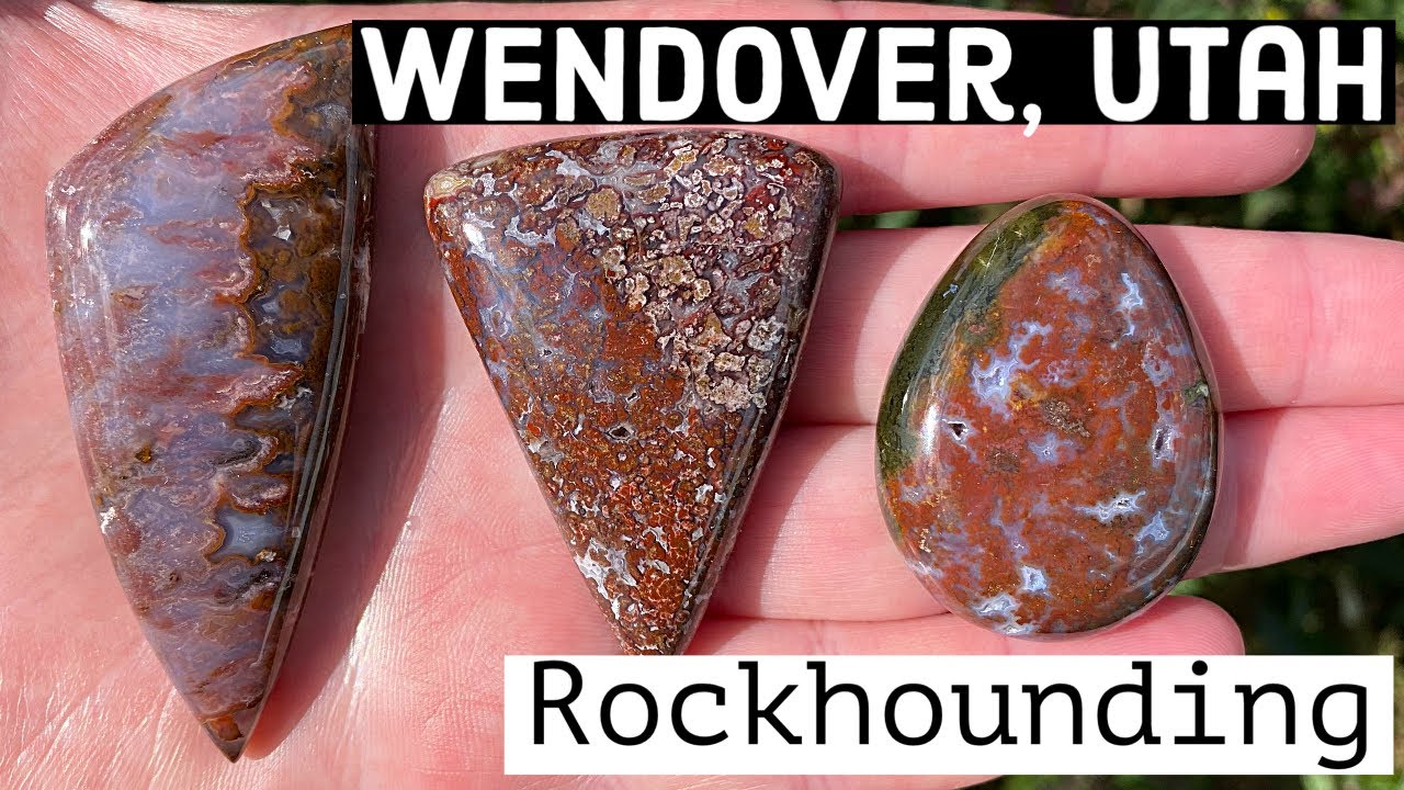 Rockhounding Agate Near Wendover, Utah