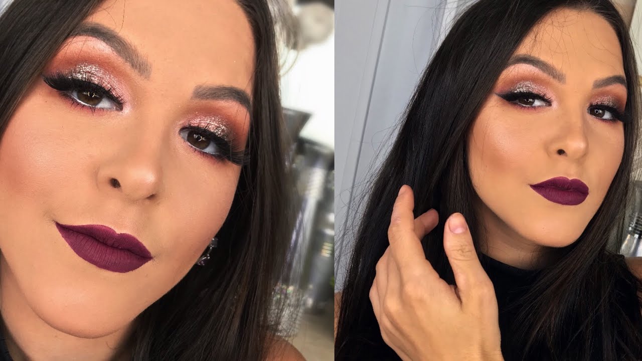 MAQUIAGEM TONS CLAROS E MARCANTE PARA NOITE