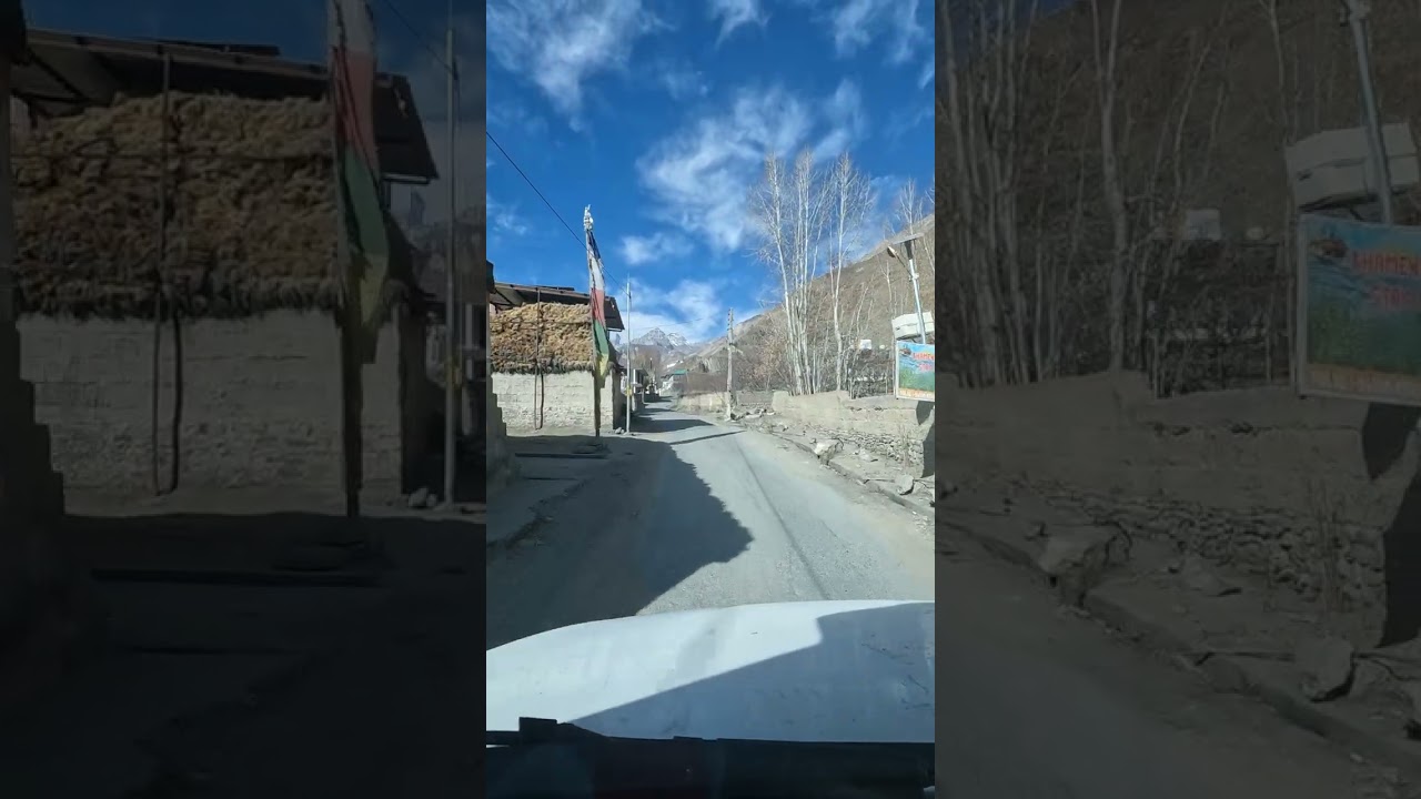 #welcome to the #winterwonderland of #india For #snowfall in #spitivalley 😍❄️☃️🌨️🏔️..