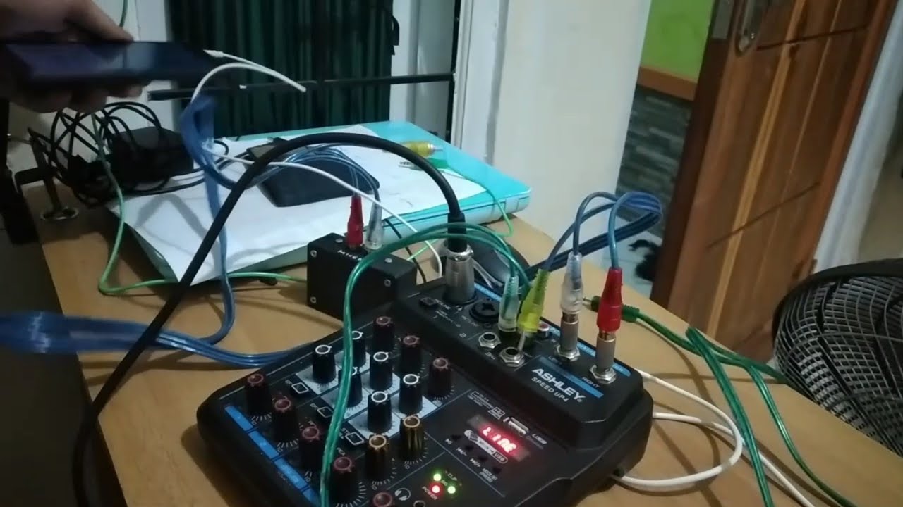 Unboxing Mixer audio ashley speed UP4, kualitas suara mantul mic + gitar
