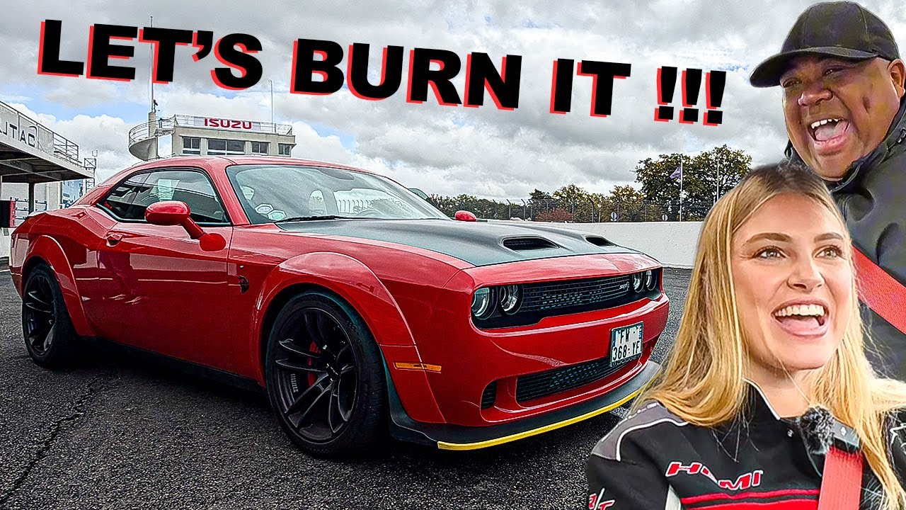 JE LUI MONTRE C'EST QUOI UNE VRAIE VOITURE !! - A Fond En Hellcat REDEYE !