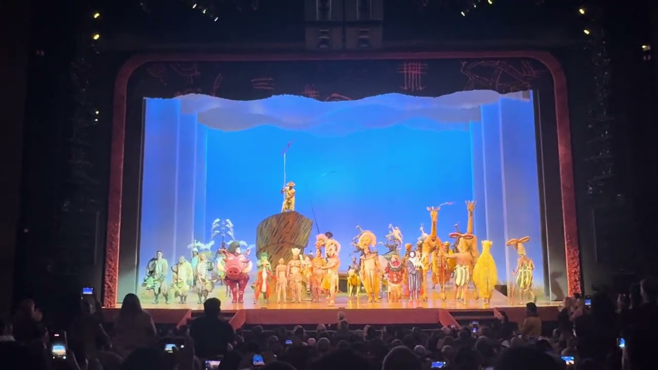 Lion King Curtain Call | Broadway (JAN,30)