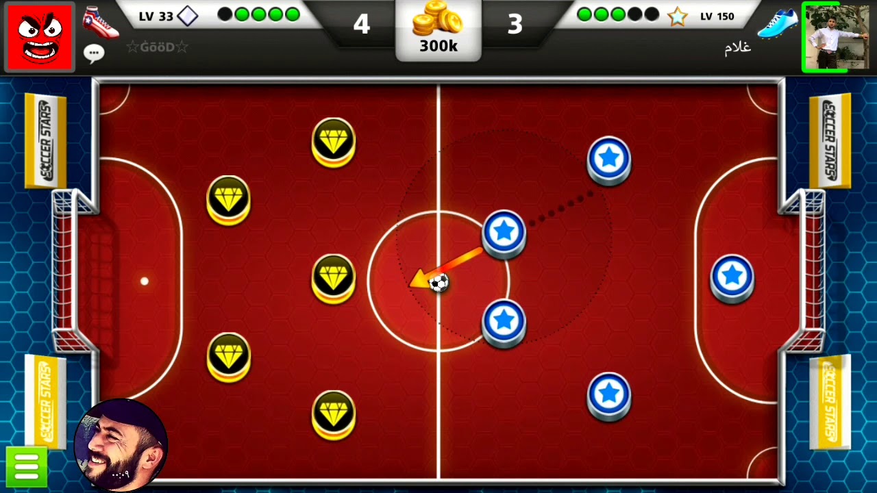 آموزش ساکر استار زمین تریکشات soccerstars trickshot