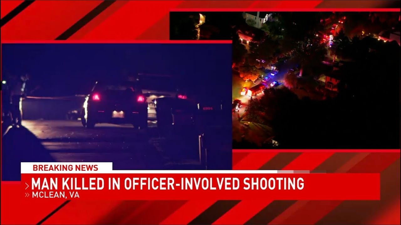 Man throwing objects inside McLean home shot, killed by police: Fairfax County PD