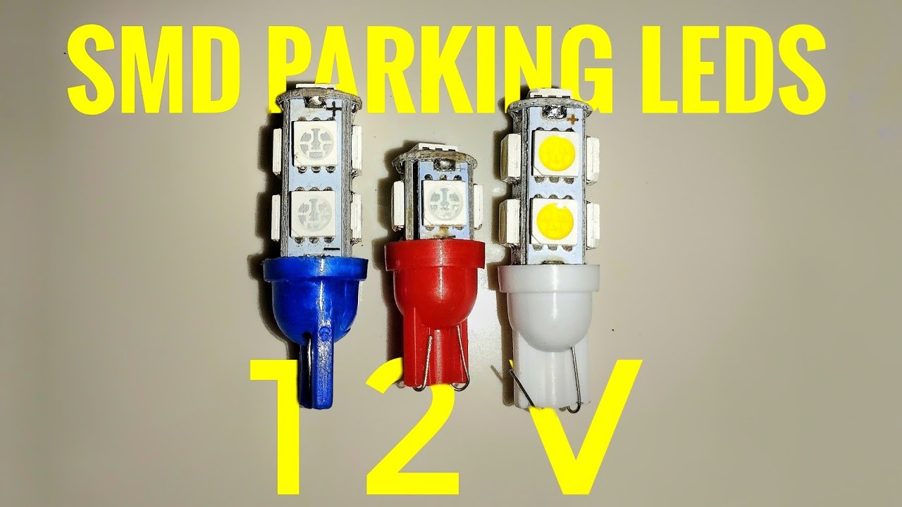 SMD parking light 12V | Detailed review | For bikes and cars
