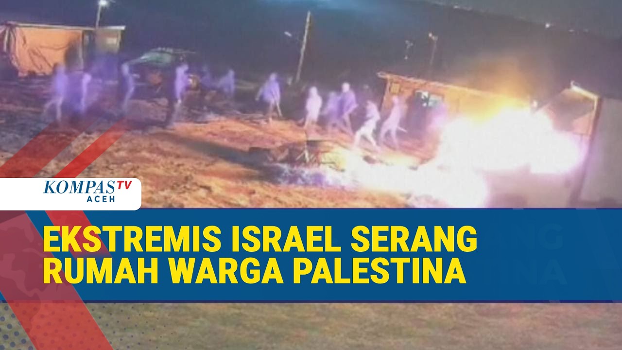 Desa Palestina di Tepi Barat Diserang, Warga Kehilangan Tempat Tinggal