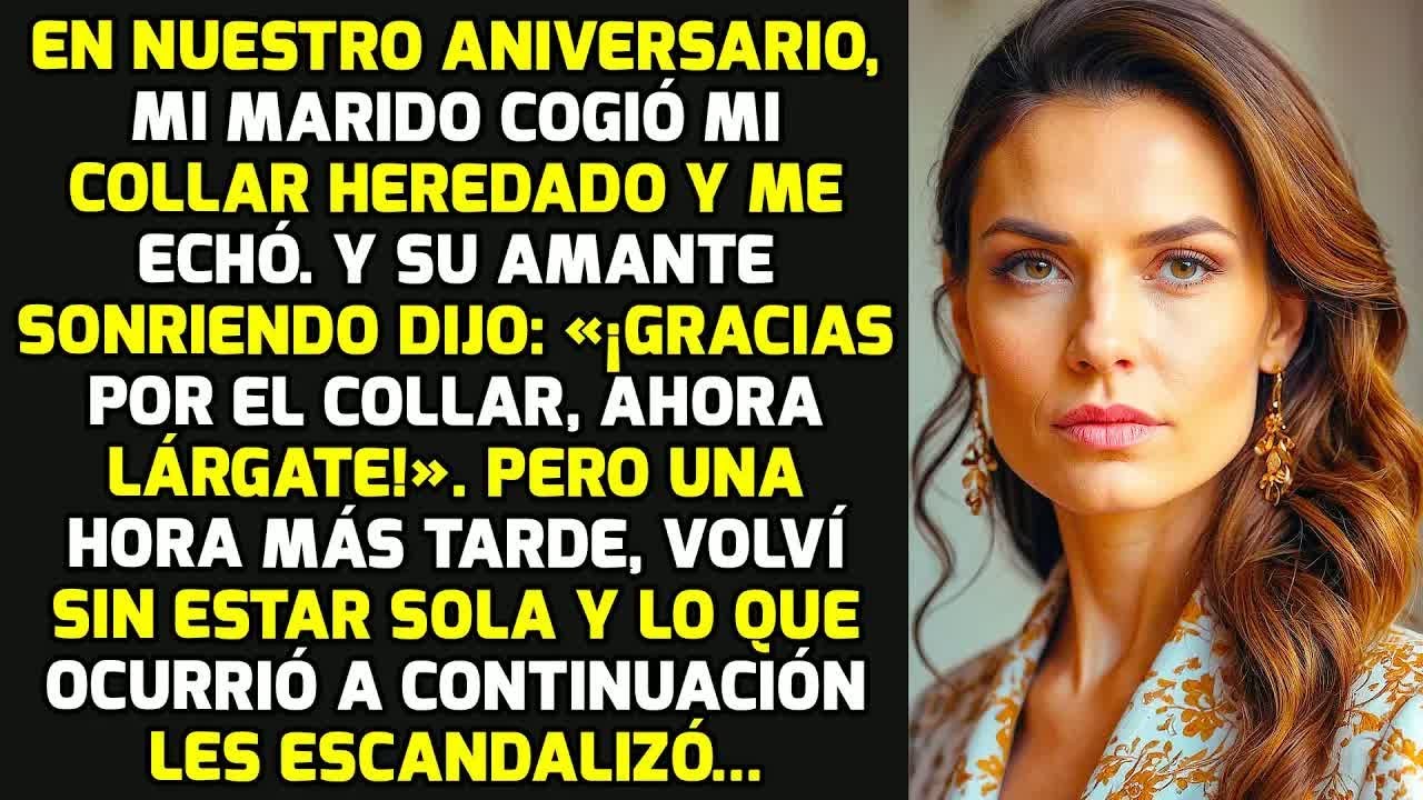 Mi Marido Tomó Mi Collar De La Herencia Y Su Amante Dijo: «¡Gracias Y Lárgate!» HISTORIAS LA VIDA