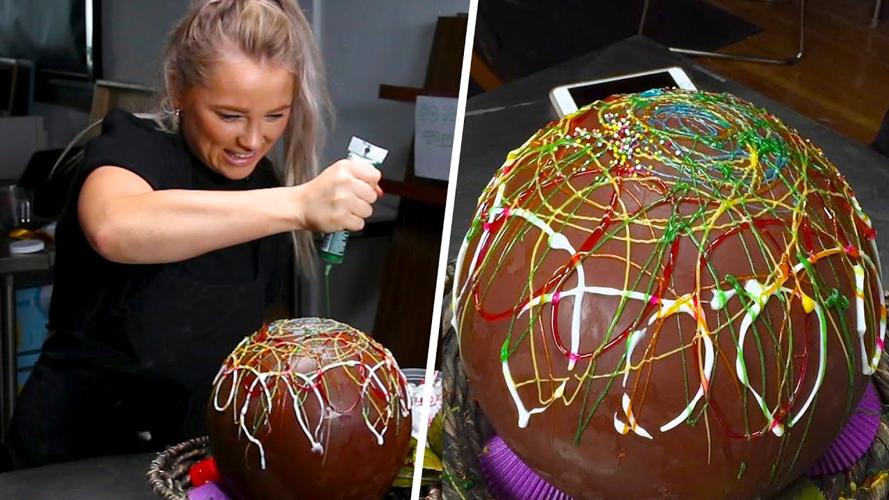 Giant Chocolate Easter Egg