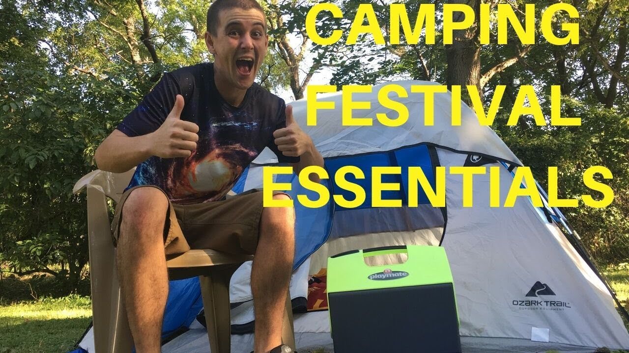 Camping Festival Packing List | EVERYTHING You'll Need