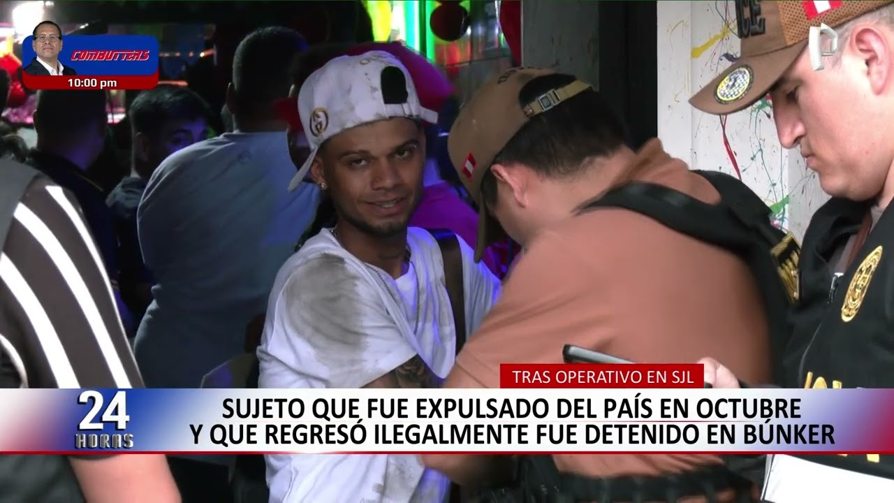 Intervienen b&uacute;nker en SJL: siete detenidos tienen antecedentes y uno hab&iacute;a sido expulsado del pa&iacute;s