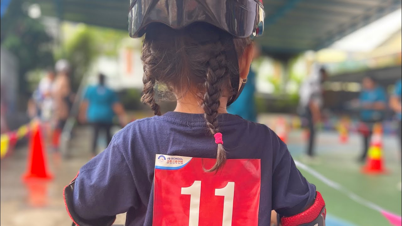 Pushbike competition at JB School Bali 