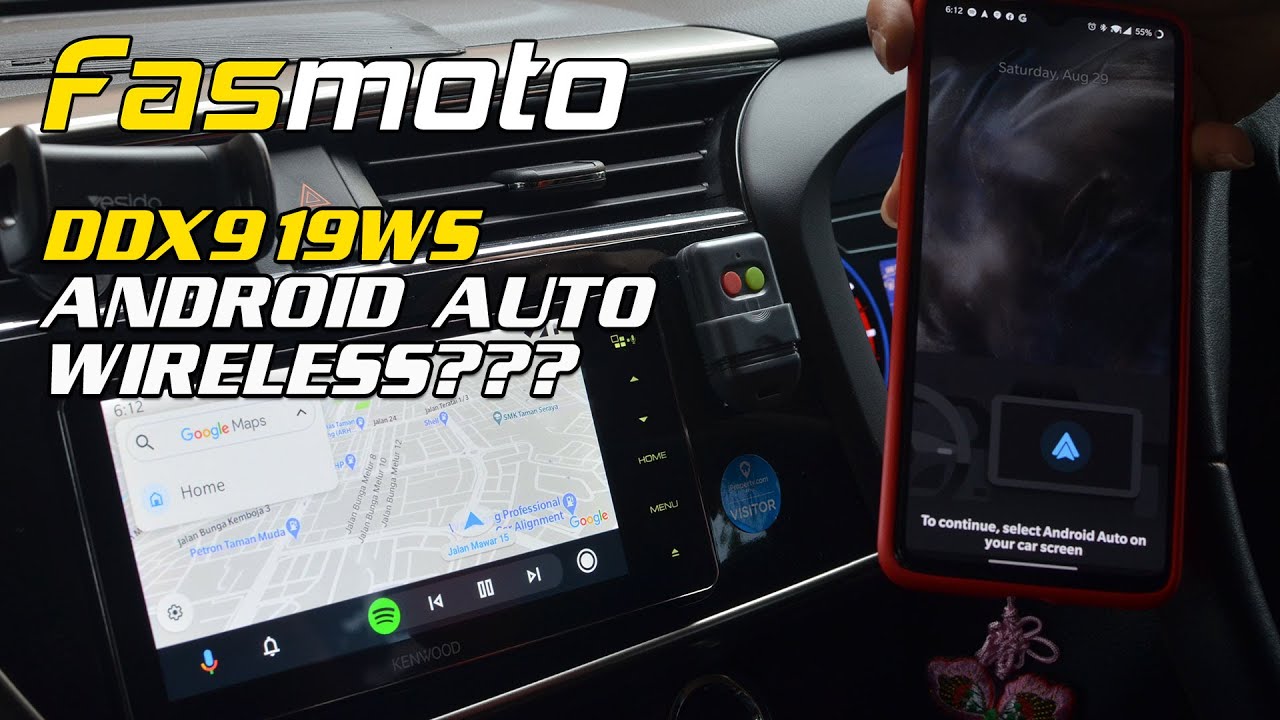 Does Android Auto work wirelessly on the DDX919WS? Yes and No...