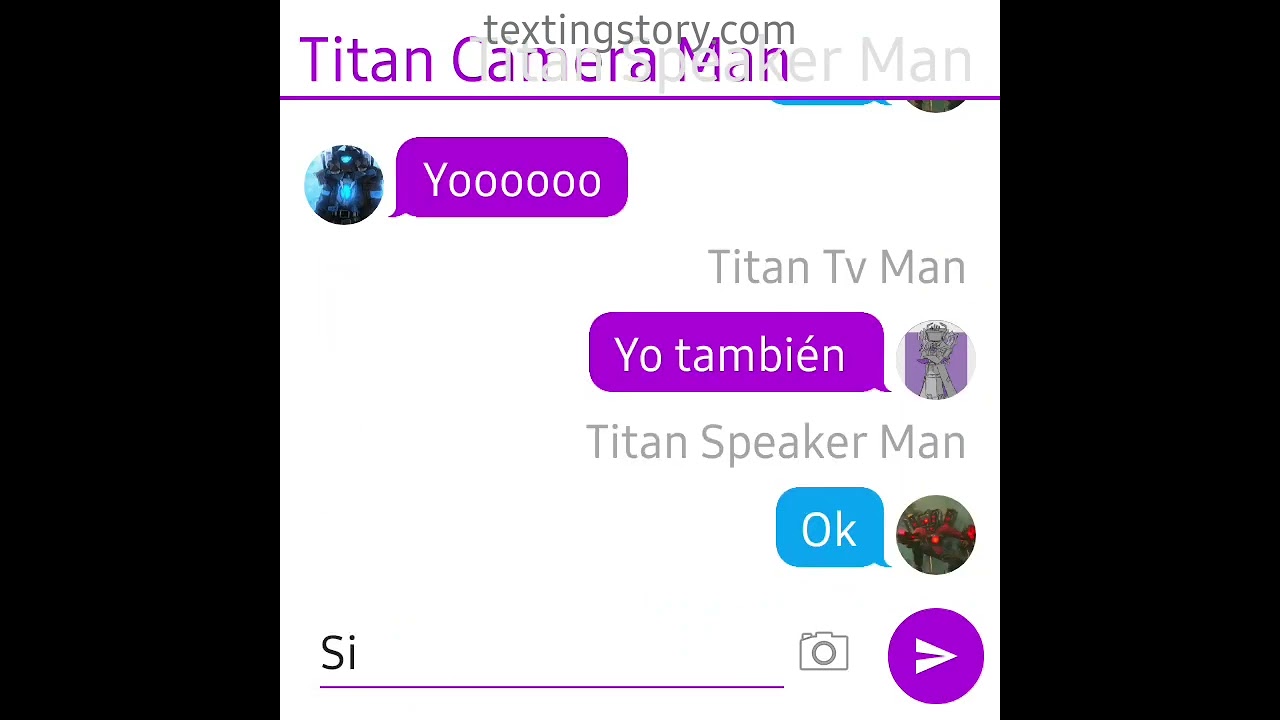titan tv man x titan speaker man parte 2/20💜💜❤❤