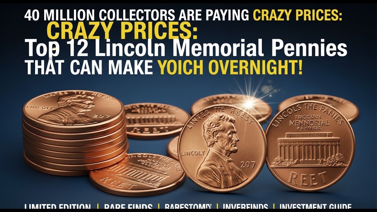 Collectors Are Paying Crazy Prices Top 12 Lincoln Memorial Pennies That Can Make You Rich Overnight!