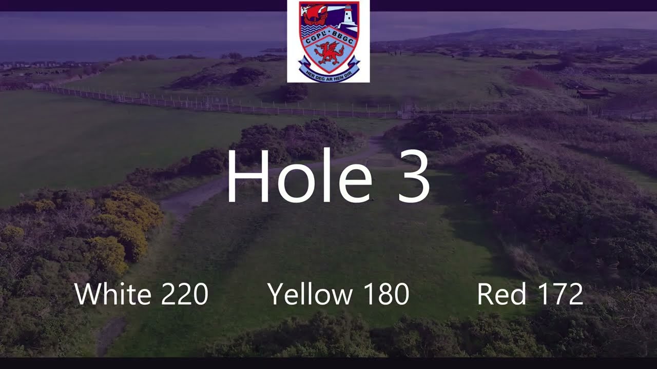 Bull Bay GC Hole 3 - Lle Mynno’r Gwynt