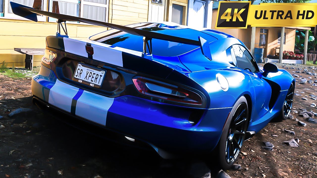 DODGE SRT VIPER GTS 980Hp | Forza Horizon 5 | Steering wheel gameplay!