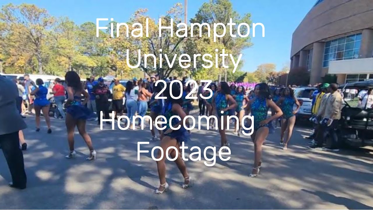 Final Video - The Marching Force - Beginning of the Game #hamptonuniversity - Watch Until the End