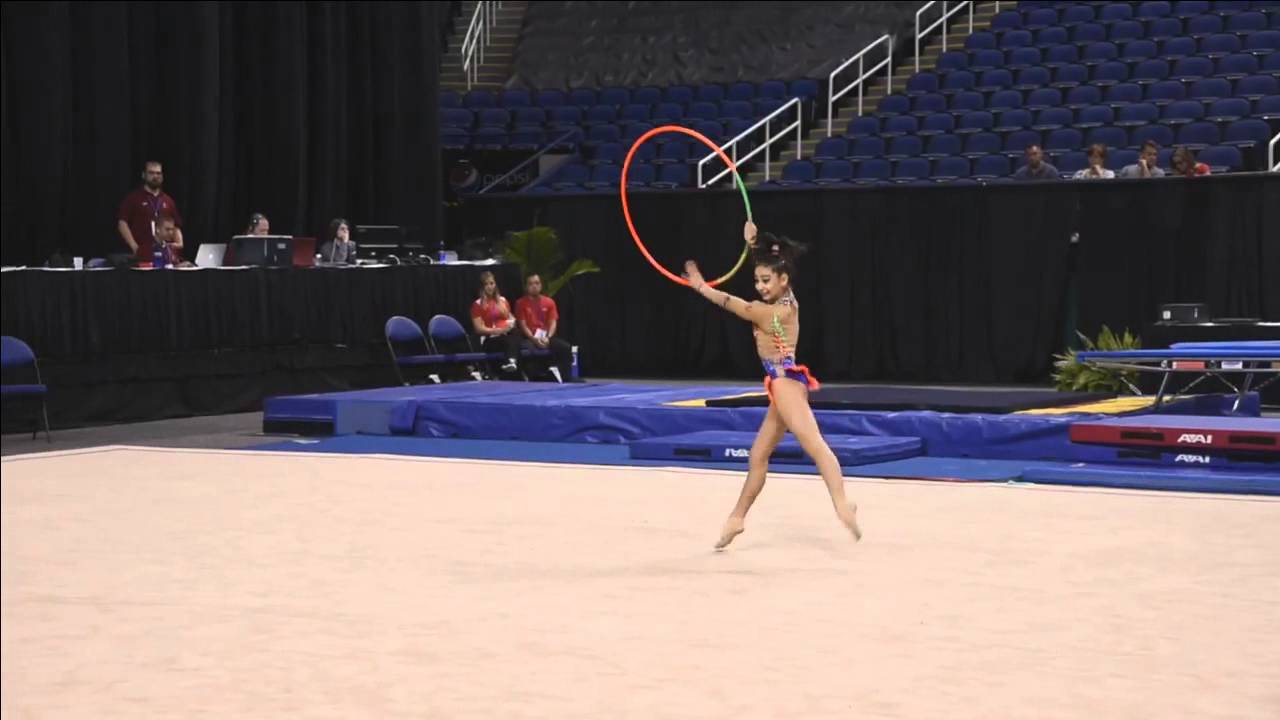 Nicole Kaloyanov - Hoop - 2015 USA Gymnastics Championships