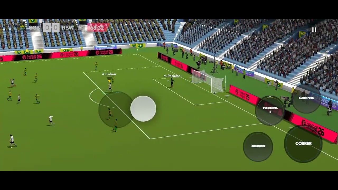 Jogando Football League parte 1