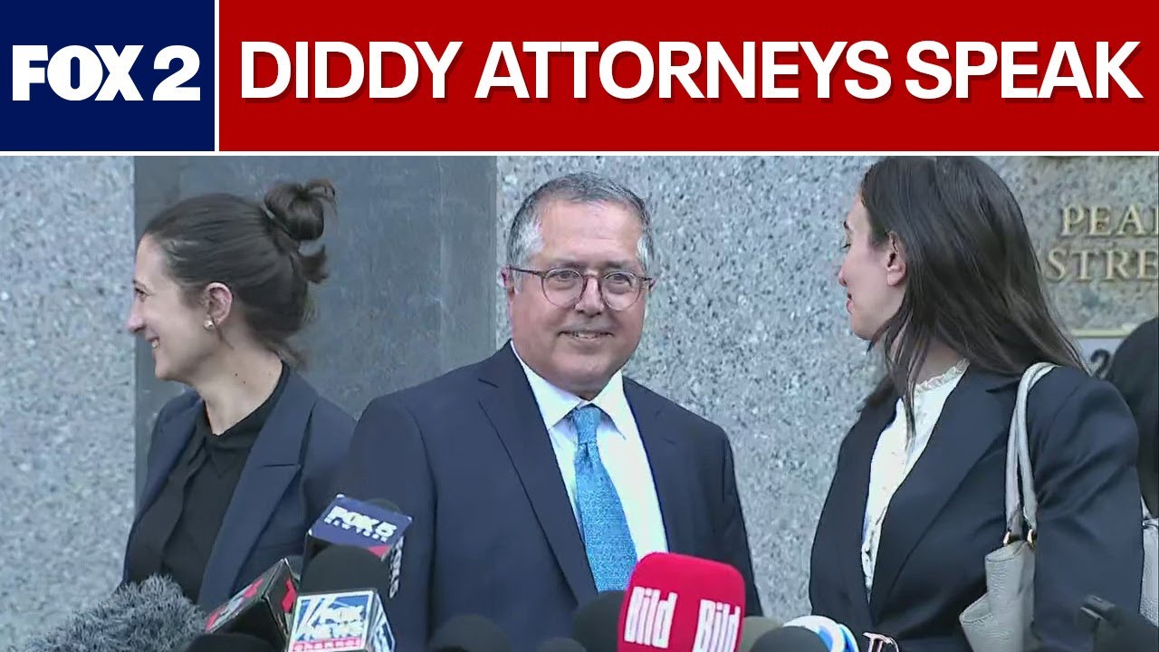 Sean 'Diddy' Combs' attorneys speak to press amid sentencing