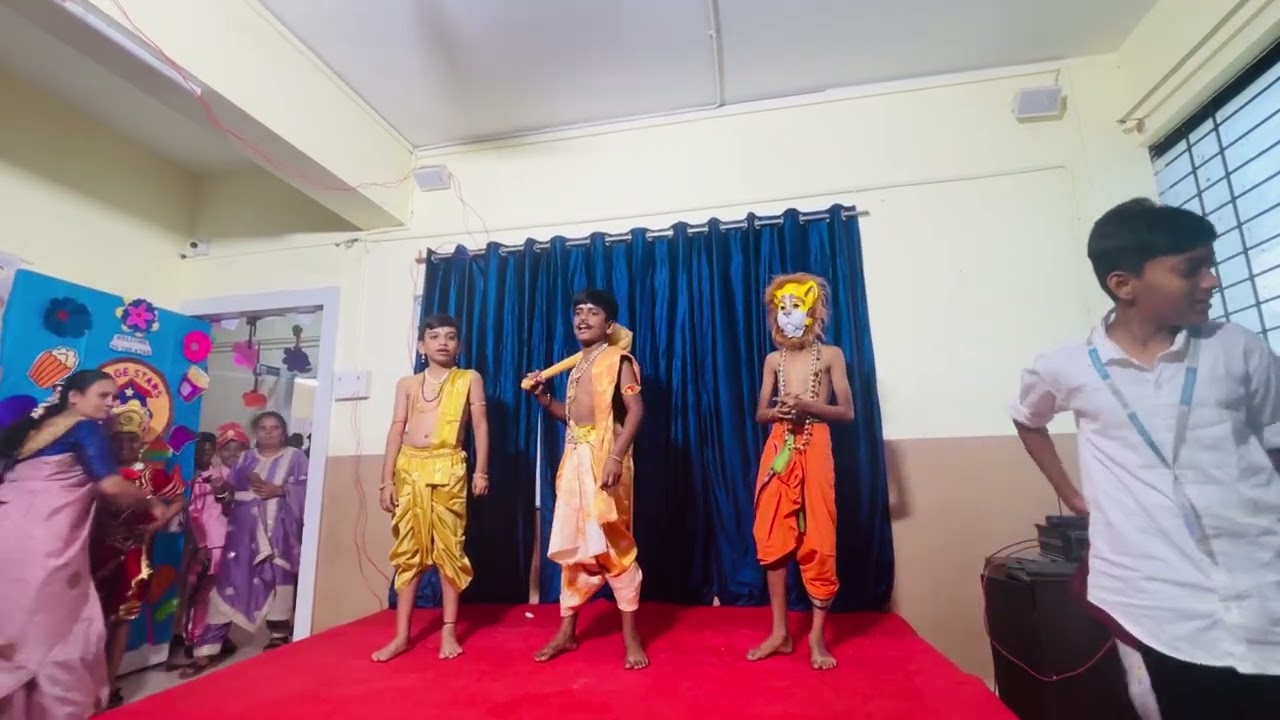 Bhakta Prahlada story #bhaktaprahlada #skit #drama #story #kannada #bengaluru #school #students