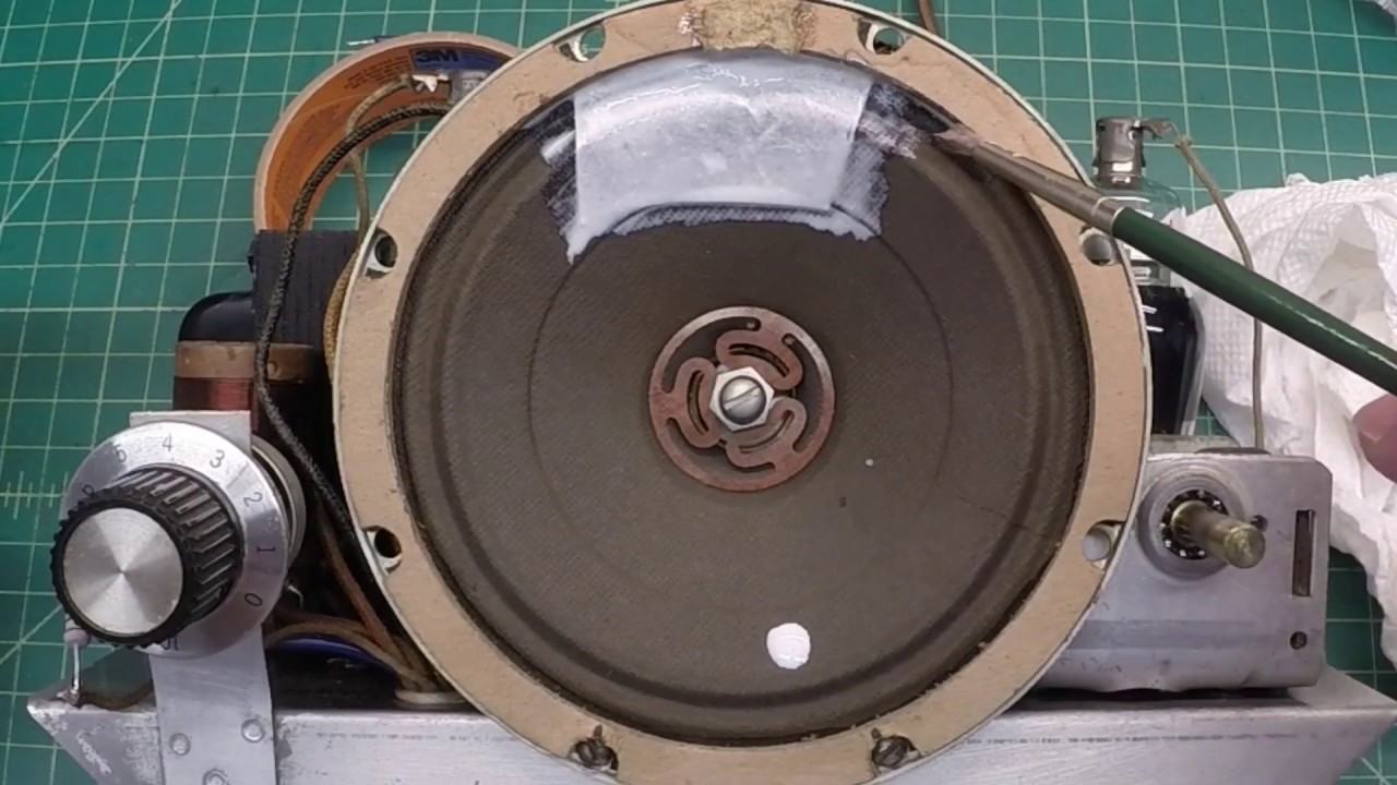 Peter Pan Radio - Day 14 P2 (Speaker Cone Repair)