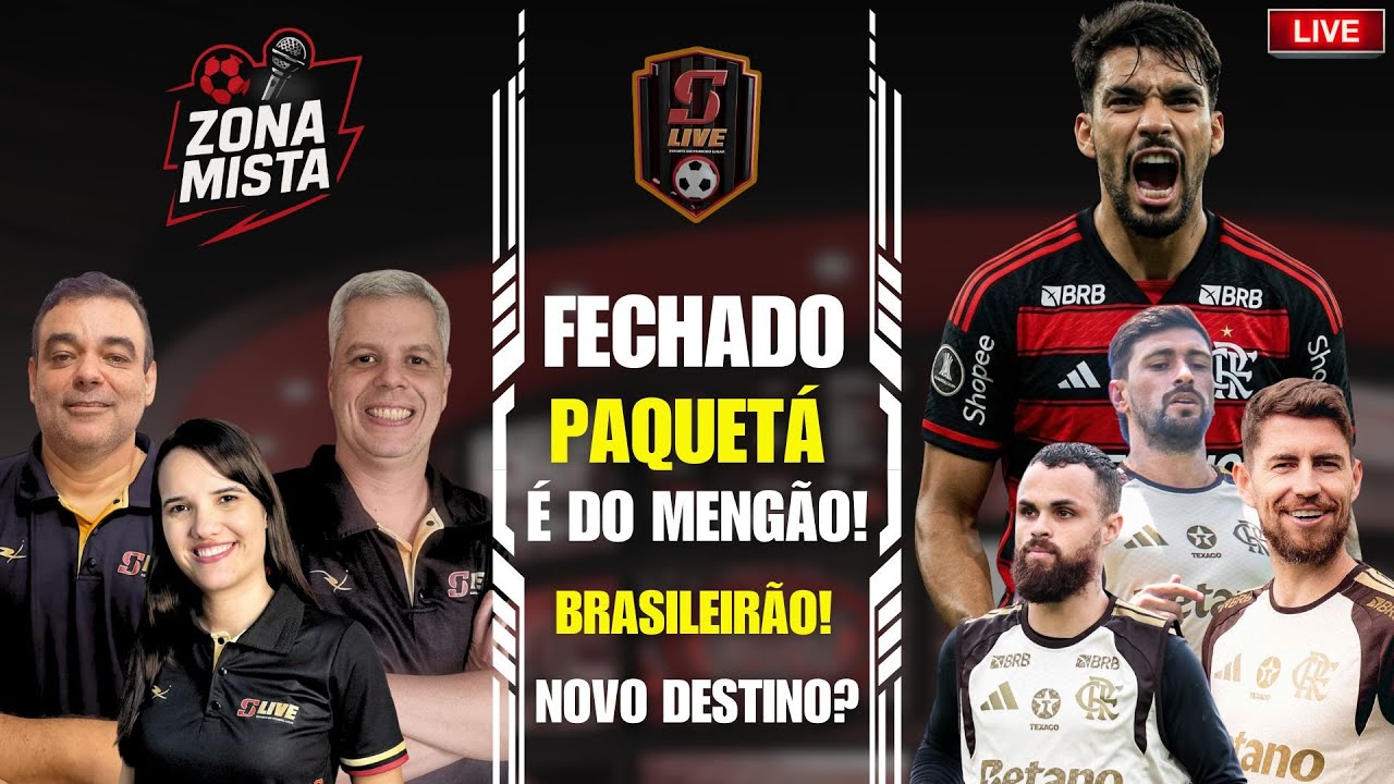 FECHADO! PAQUETÁ ESTÁ DE VOLTA! FLA TEM BAIXAS E RETORNOS PARA ESTREIA! NOVO DESTINO PARA MICHAEL?