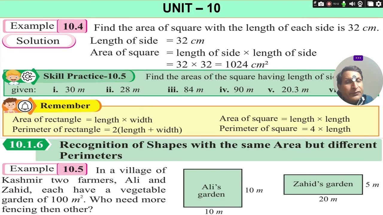 Math Grade 5 |Unit 10 | Lecture 1 | AJK Textbook Board | Educating Youth