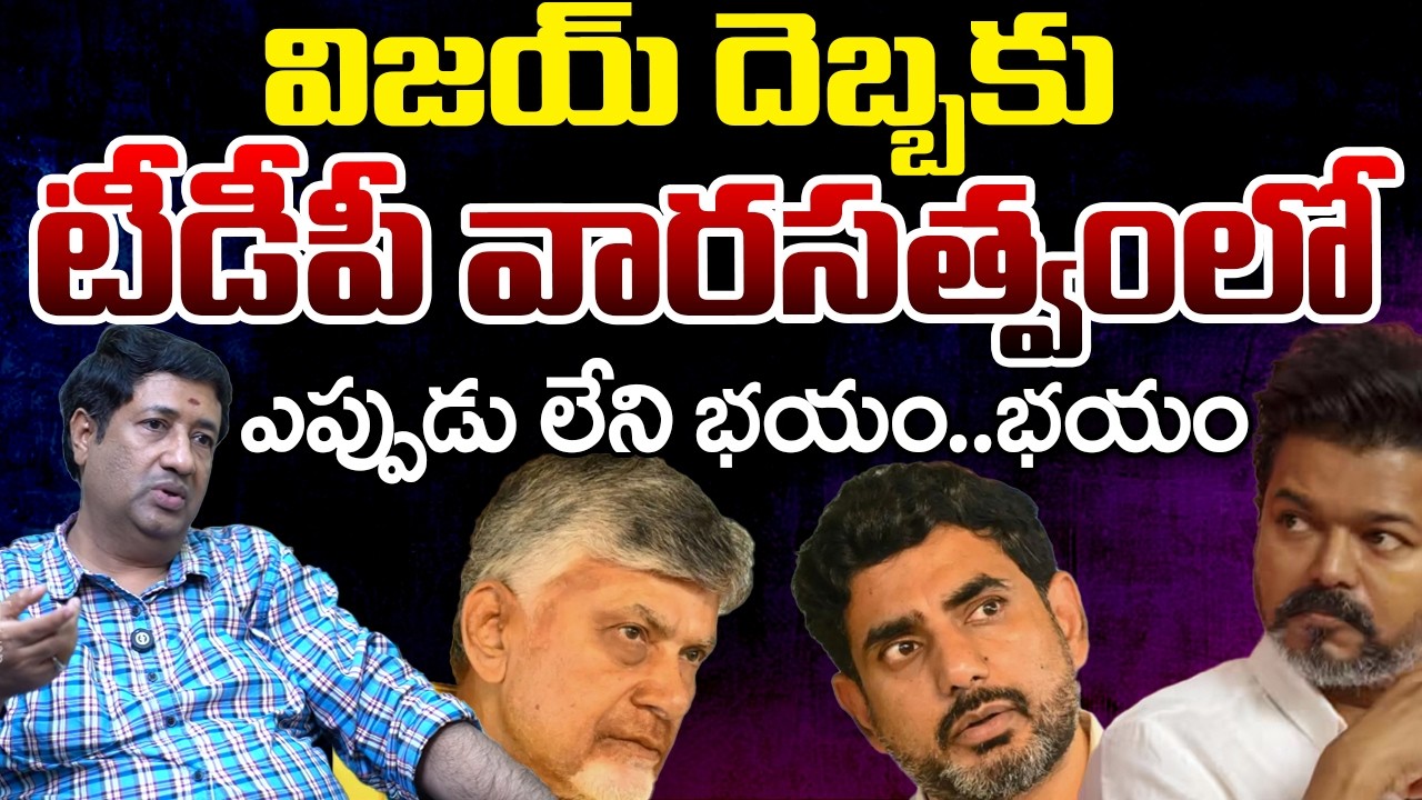 Massive Debate On Vijay Thalapathy Impact Over TDP Politics | Telugu Rajyam