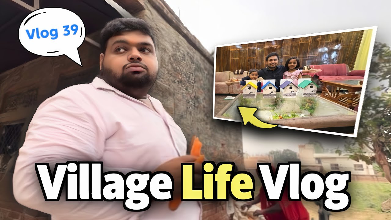 My 39 Vlog 10 March Mere Gaanv Mein Kya Hotha Hai 🙏🏻😊