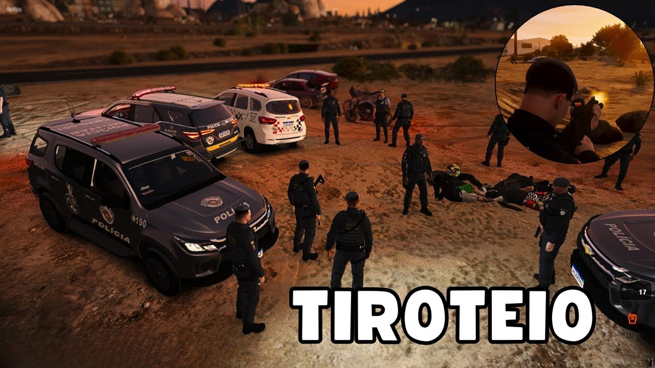 TROCA DE TIROS INTENSA EM GUARULHOS MOBILIZA EQUIPES - GTA RP