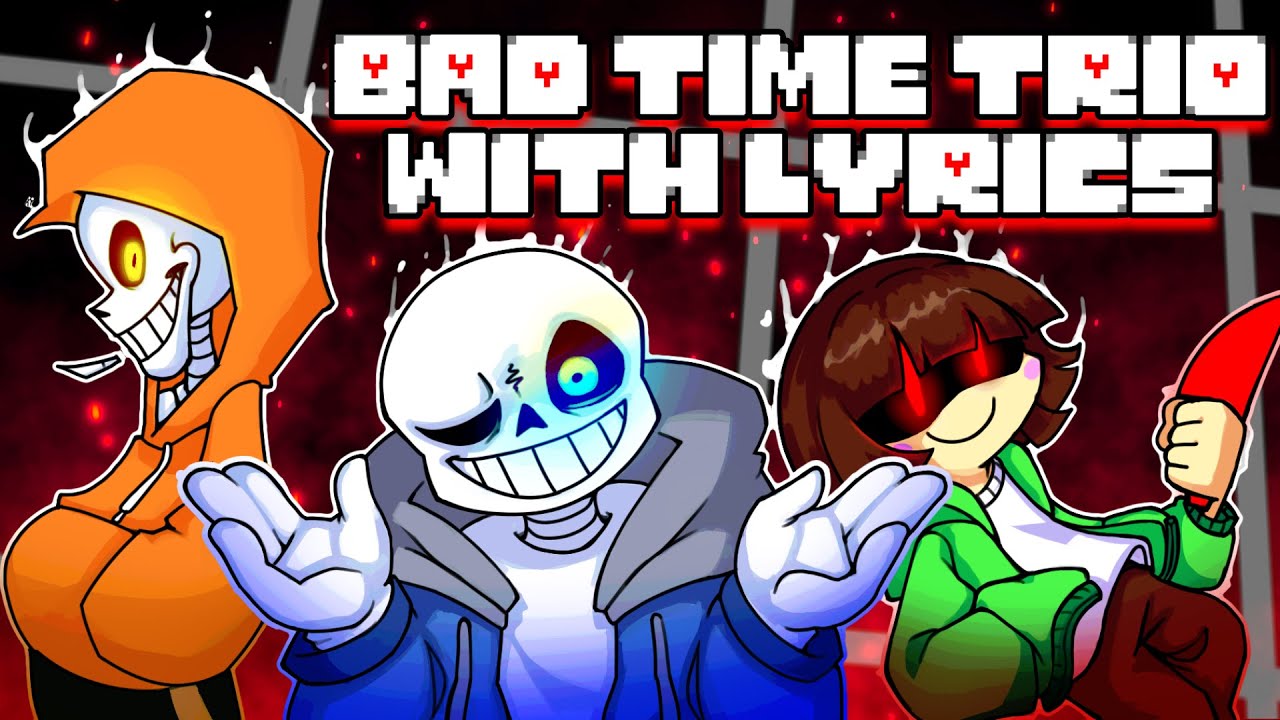 Bad Time Trio WITH LYRICS | Undertale: Triple The Threat Lyrical Cover | FT. @ImJalance, @SpeedyD33