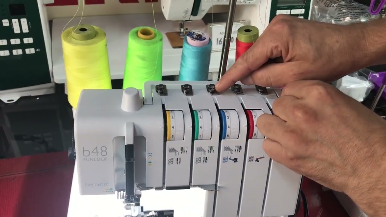 Bernette b48 Nasıl Kullanılır? – Reçme ve Overlok Makinesi Eğitimi, İpuçları!