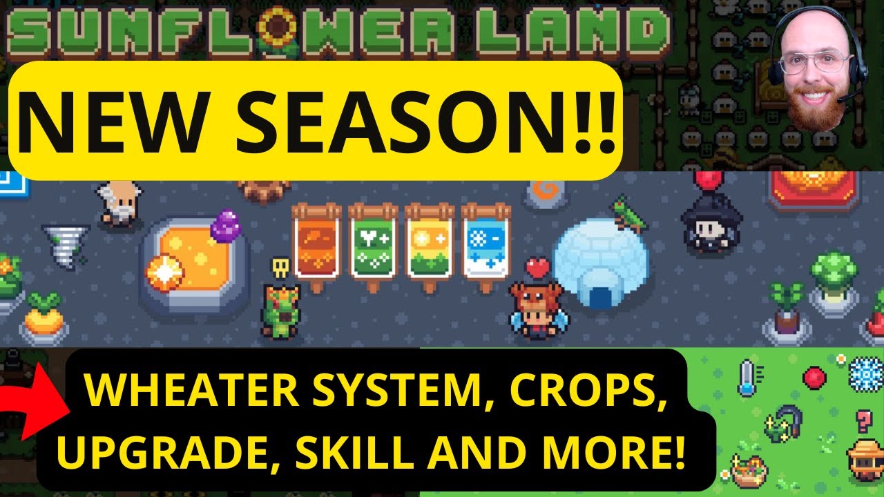 [SUNFLOWER LAND] NEW SEASON WINDS OF CHANGE STEP BY STEP GUIDE!! FARMER'S DIARY 01