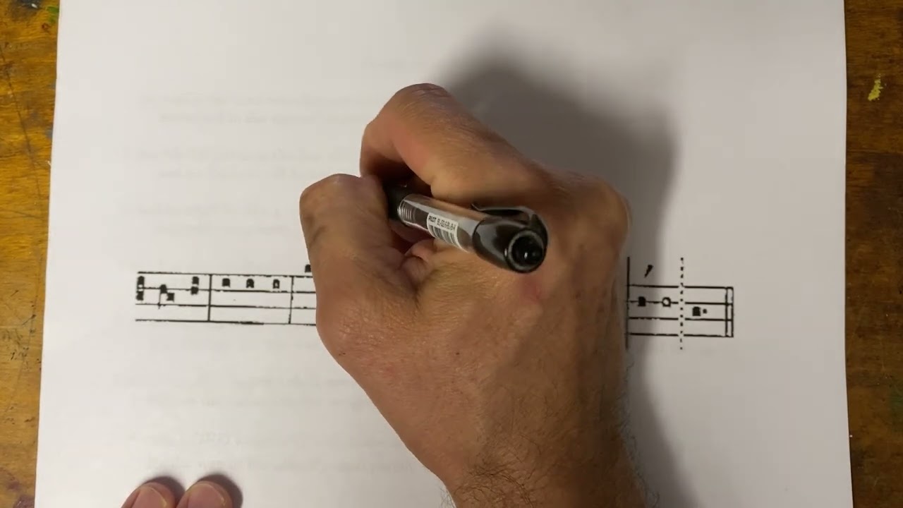 Pointing With Two Accents Per Line